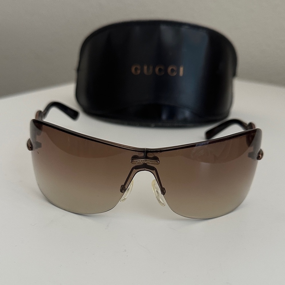 Gucci Gradient Brown Sunglasses